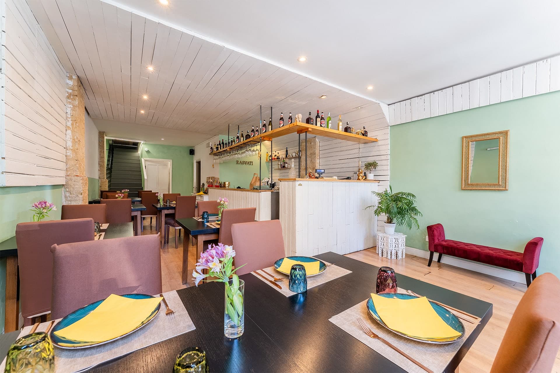 Rasvati bar and front dining room